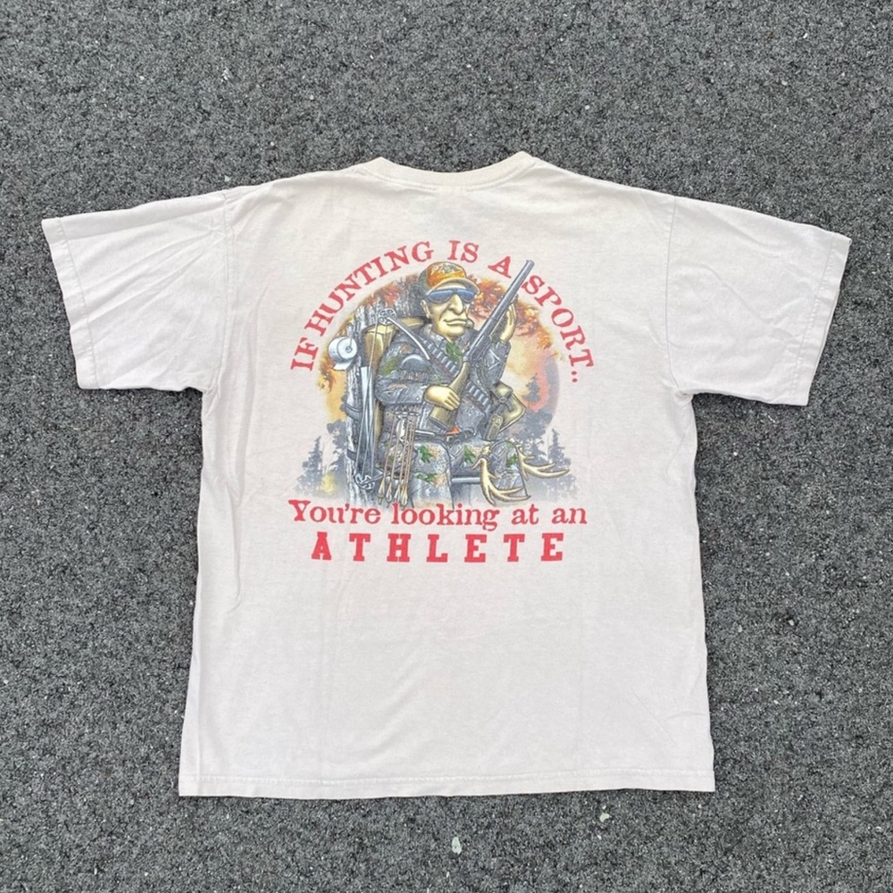 Hunting graphic T-shirt